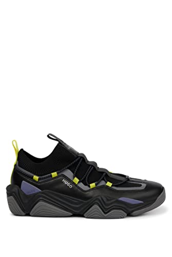 HUGO Quake_slon_KN, Scarpe da Ginnastica Uomo, Nero1, 44 EU - Auto & Motorcycle Amazon Italy à 48.20€