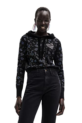 Desigual Jers_bonvent 2000 Black Sudadera, Negro, M para... - Mode & Vêtements Amazon Espagne à 33.13€