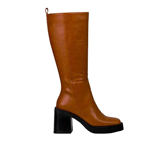 Stivali alti color cuoio da donna goeblange, a punta... - Amazon Italy à 34.58€