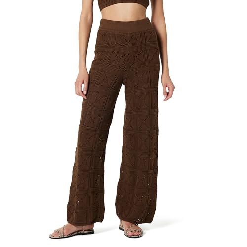 The Drop Diza Pantalón de Ganchillo con Pernera Acampanada... - Maison & Cuisine en promo à 24.23€
