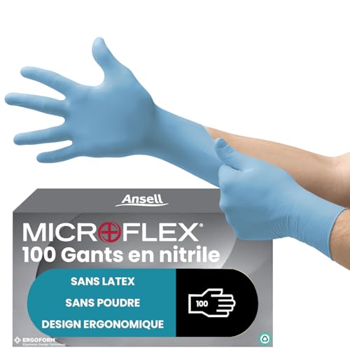 Ansell Microflex 92-134 Latexfreie Einweghandschuhe... - Santé & Bien-être Amazon France à 8.99€