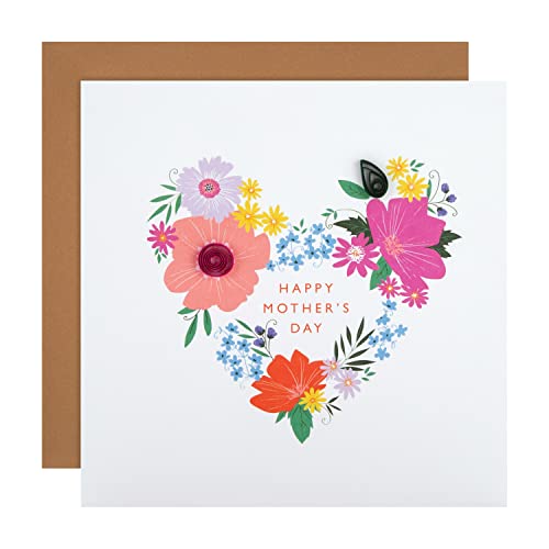 Hallmark Mothers Day Card, Contemporary Floral Heart... - Auto & Motorcycle Amazon UK à 2.00€