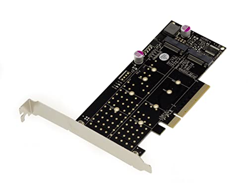 KALEA-INFORMATIQUE PCIe 3.0 x8 Controller-Karte für 2 SSD... - Tech & Electronics Amazon Germany à 9.20€
