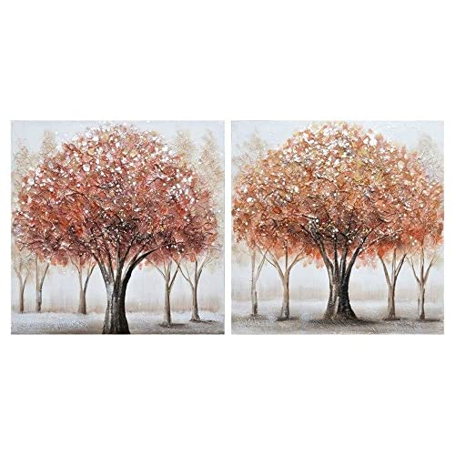 Cuadro DKD Home Decor Árbol (60 x 3 x 60 cm) (2 pcs) - High-Tech & Électronique Amazon Espagne à 18.16€