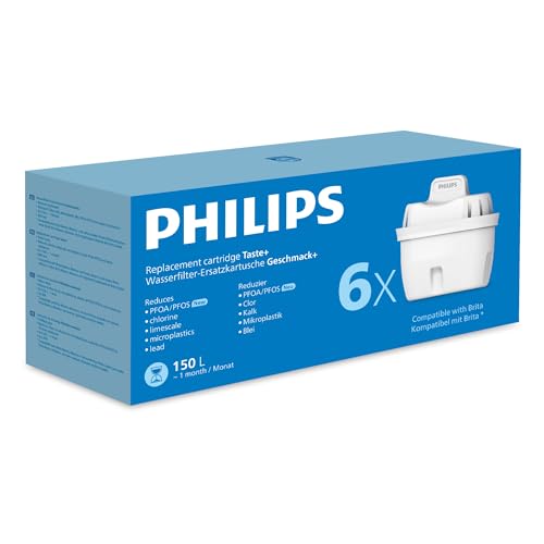 Philips Water Replacement Filter Cartridges Taste+, 6-Pack... - Auto & Moto Amazon Royaume-Uni à 20.99€