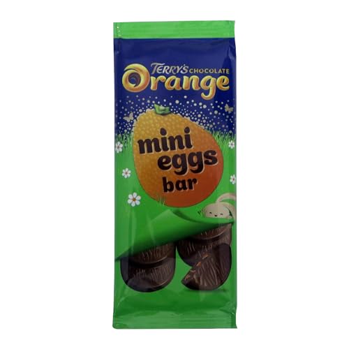 Terry's Chocolate Orange Mini Eggs Bar, 90g - Épicerie Amazon Royaume-Uni à 1.50€