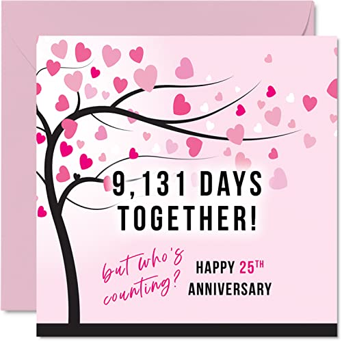 Funny Silver Anniversary Card for Wife or Husband - 9131... - High-Tech & Électronique Amazon Royaume-Uni à 1.90€