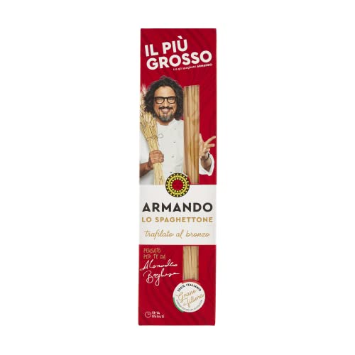 Armando, Lo Spaghettone, Pasta Trafilata al bronzo di... - Épicerie Amazon Italie à 1.62€