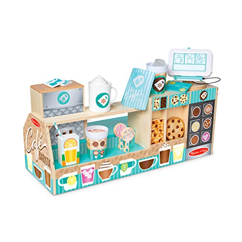 Melissa & Doug Café Barista en Bois (35 pièces) - Jouets & Jeux en promo à 78.55€