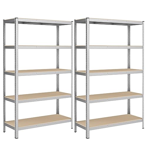 SONGMICS Juego de 2 Estanterías Almacenaje de 5 Niveles... - Toys & Games Amazon Spain à 79.95€