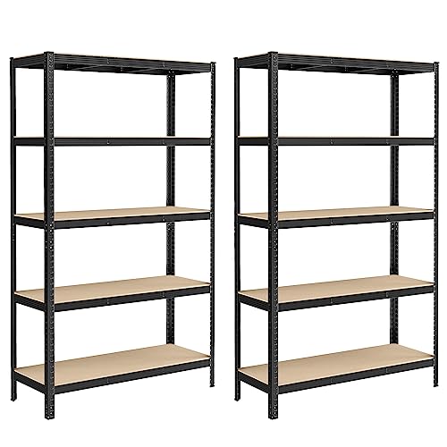 SONGMICS Estantería Pesada de 5 Niveles, Juego de 2... - Jouets & Jeux en promo à 79.95€