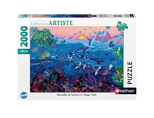 Nathan 87313 Puzzle 2000 pezzi Meraviglie dell'Oceano Peggy... - Jouets & Jeux en promo à 32.46€