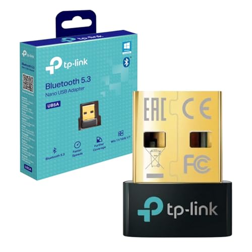 TP-Link UB5A Nano 5.3 USB Bluetooth Adapter for PC, USB... - High-Tech & Électronique en promo à 4.99€
