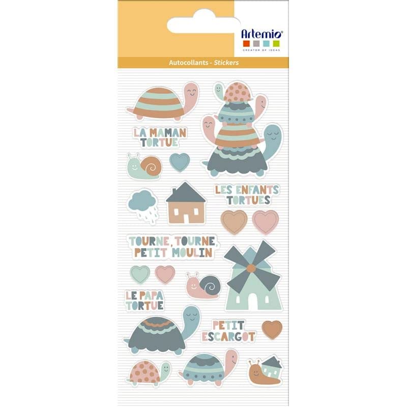 Artemio 11040105 Adesivo Puffy, Bei Continentii, 22 Pezzi - Amazon Italie à 3.73€