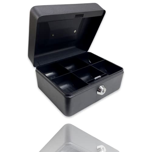 Requisite Needs Metal Money Box Tin 6" Steel Cash Safe Box... - Nouvelle promo Amazon à 6.99€