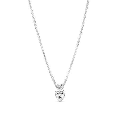 Pandora Timeless Collier Cœur Double en argent sterling... - Maison & Cuisine Amazon France à 45.21€