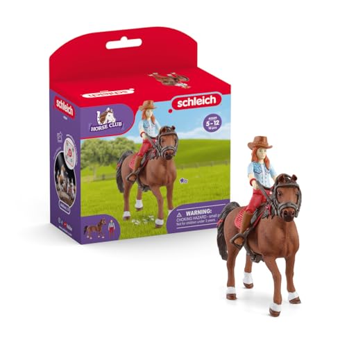 SCHLEICH HORSE CLUB | Hannah & Cayenne 42539 | Figura... - Jouets & Jeux Amazon Italie à 13.99€