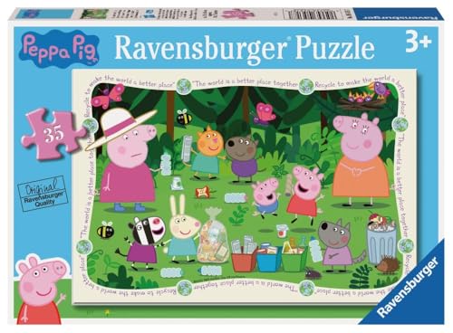 Ravensburger Peppa Pig Jigsaw Puzzles for Children Age 3... - Jouets & Jeux en promo à 7.49€