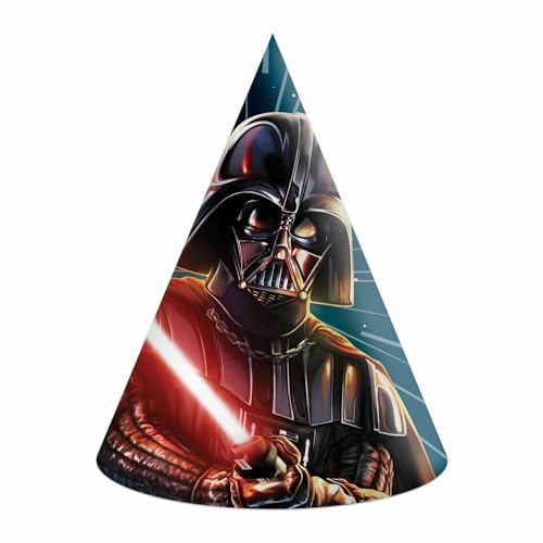 Procos - Casquettes Cône Party Star Wars Galaxy en papier... - Sports & Fitness Amazon France à 1.71€