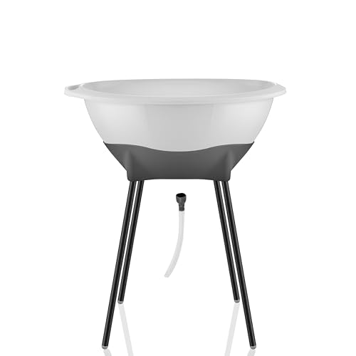 Babyjem Baby Badewanne mit Gestell Elegantes Babybadewanne... - Bébé & Puériculture en promo à 62.70€