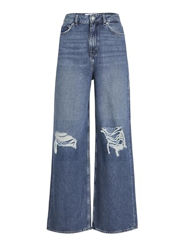 JJXX Jack&Jones JXTOKYO Wide HW CR6005 SN Pantalones, Azul... - Maison & Cuisine en promo à 23.03€