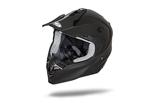 one by Camamoto Casco Cross Enduro Motard Downhill Negro... - Auto & Moto en promo à 32.81€