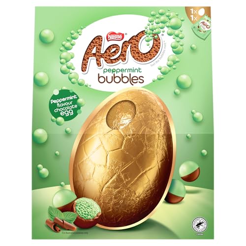 AERO Peppermint Mint Chocolate Giant Easter Egg, 230 g - Épicerie Amazon Royaume-Uni à 3.50€