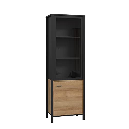 Forte HIGH ROCK Vitrine L/R mit 2 Türen, Holzwerkstoff... - Maison & Cuisine en promo à 173.40€
