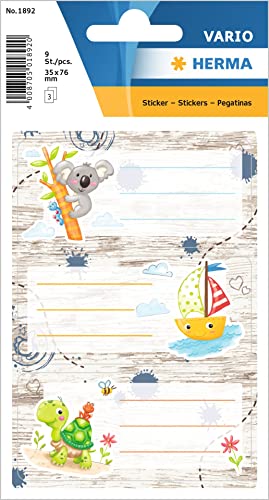 HERMA 1892 - Etichette per libri da scrivere, 9 pezzi, 76 x... - Jouets & Jeux Amazon Italie à 4.16€