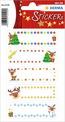 HERMA 15190 Christmas Stickers, Little Rudolph (10... - Vente Flash Amazon -69%