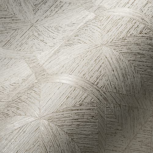 Livingwalls My Home My Spa 386903 3D Geometric White Gold... - Home & Kitchen Amazon UK à 14.99€