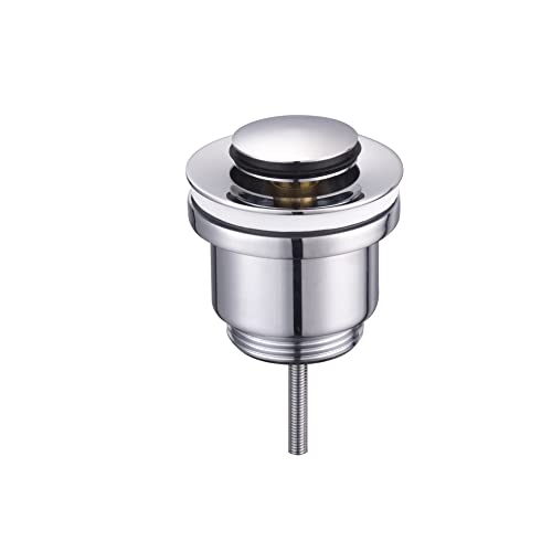 Valve en laiton chromé click clack. Bouchon intérieur - Bébé & Puériculture Amazon France à 11.99€