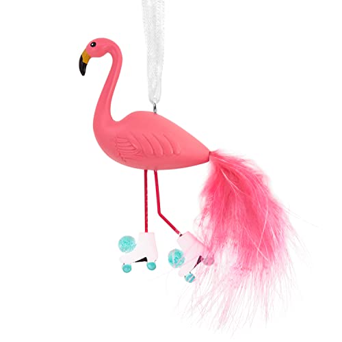 Hallmark Flamingo auf Rollschuhen, Weihnachtsdekoration - Deal du jour à 13.01€