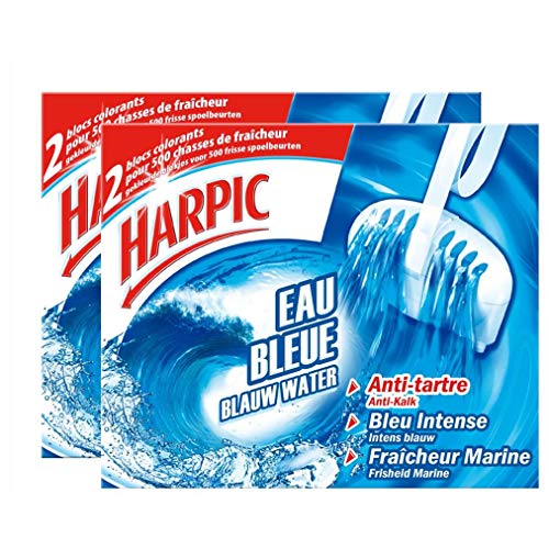 Harpic Blocs colorants cuvette WC, Lot de 2 en promo à 1,95€ (-83%) sur Amazon FR