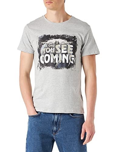 Marvel Memooknts007 Camiseta, Gris Melange, S para Hombre - Amazon Espagne à 5.98€