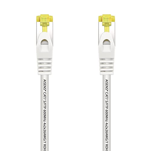 AISENS CABLE DE RED RJ45 FTP A146-0488 CAT.7/ 25CM/ BLANCO - High-Tech & Électronique Amazon Italie à 4.37€