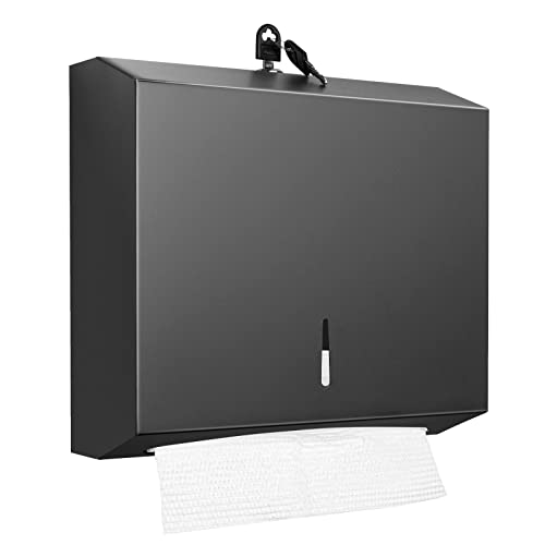Paper Towel Dispenser Wall Mount Commercial, C Fold... - Bricolage & Outils Amazon Royaume-Uni à 14.15€