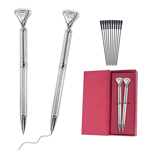 JSYMJSY Stylos à bille diamant, stylos à bille en métal... - Fournitures Bureau en promo à 10.14€