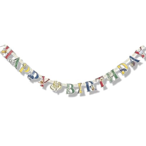 Unique- Harry Potter Banderole d'anniversaire-1,82 m-Fête à... - Maison & Cuisine Amazon France à 1.90€