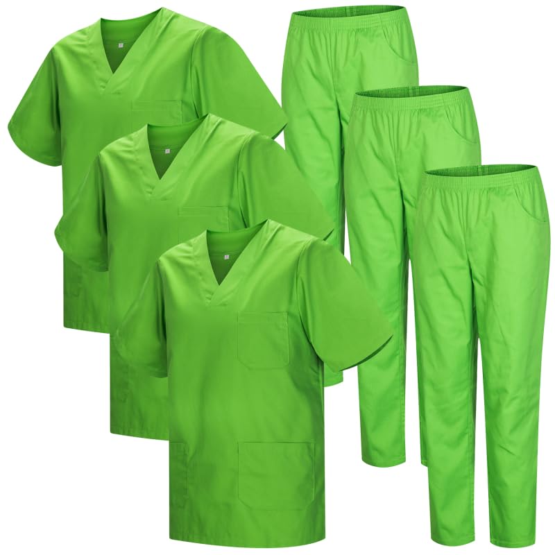 MISEMIYA - Confezione * 3 Set - Uniforme Medica con Maglia... - Maison & Cuisine en promo à 48.32€