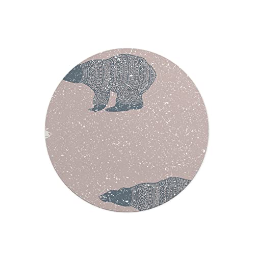 Questo Casa, Round Digital Printed Mouse Pad, Non-Slip... - High-Tech & Électronique Amazon Royaume-Uni à 7.79€