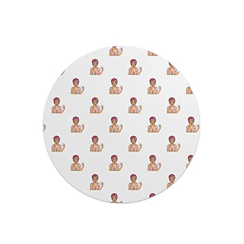 Questo Casa, Round Digital Printed Mouse Pad, Non-Slip... - High-Tech & Électronique Amazon Royaume-Uni à 7.82€