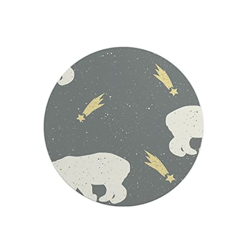 Questo Casa, Round Digital Printed Mouse Pad, Non-Slip... - High-Tech & Électronique Amazon Royaume-Uni à 8.64€