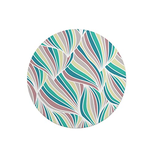 Questo Casa, Round Digital Printed Mouse Pad, Non-Slip... - High-Tech & Électronique Amazon Royaume-Uni à 7.67€