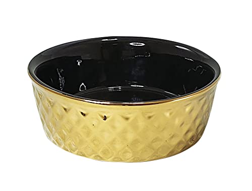 Nobby 82436 Ceramic Bowl Gold/Black Diameter 15 x 6 cm 0.50... - High-Tech & Électronique Amazon Royaume-Uni à 13.67€