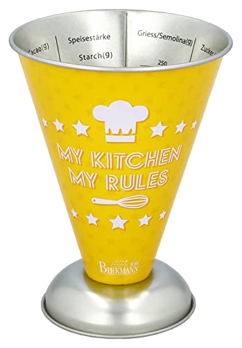 Birkmann, Colour Kitchen, Messbecher, Gelb, My kitchen my... - Maison & Cuisine Amazon Allemagne à 9.95€