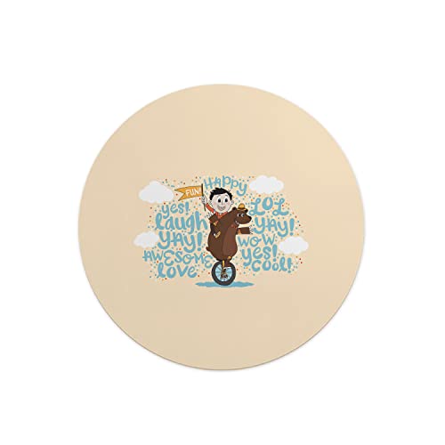 Questo Casa, Round Digital Printed Mouse Pad, Non-Slip... - High-Tech & Électronique Amazon Royaume-Uni à 8.69€