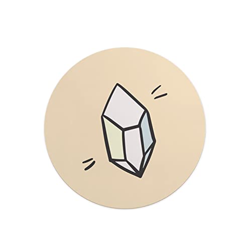 Questo Casa, Tapis de Souris Rond imprimé numérique avec... - Fournitures Bureau Amazon France à 10.47€