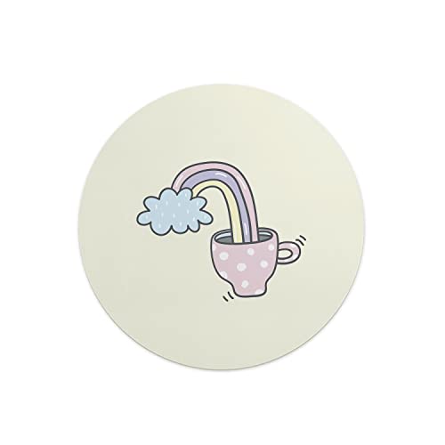 Questo Casa, Round Digital Printed Mouse Pad, Non-Slip... - High-Tech & Électronique Amazon Royaume-Uni à 4.10€
