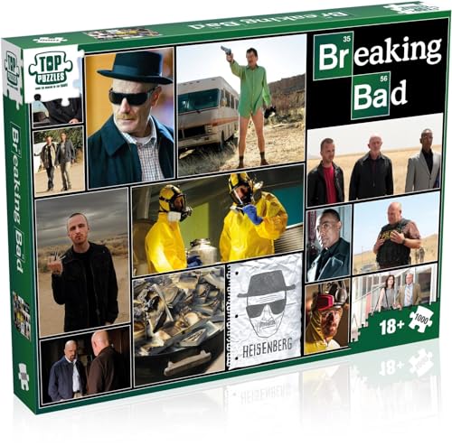 WINNING MOVES - PUZZLE BREAKING BAD - PATCHWORK - 1000... - Loisirs Créatifs Amazon Italie à 23.41€